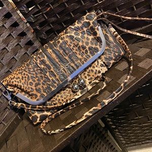 Jessica Simpson Leopard Print Purse